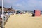 Beach and promenade, Weymouth, Dorset, UK.