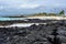 Beach of Puerto Villamil, Isabela island, Ecuador