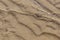 Beach and rippling sand texture