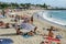 The beach of Roches Noires on La Reunion island, France