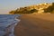 Beach in Rodi Garganico, Apulia, Italy