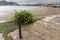 Beach at San Juan del Sur Nicaragua on an overcast day