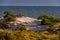 Beach and sandhills, Berkeley River Lodge