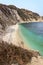 The beach of Sansone at morning in the Elba Island, Italy