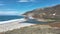 Beach Scene at Highway 1 in California United States.