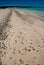 Beach scene at Ningaloo reef western australia