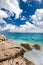 Beach scenery in Croatia, Istria, Europe