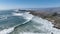 Beach Scenery at Pacifica in California United States.