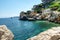 Beach of scopello, sicily