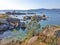 Beach and sea on the Galician coast