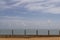 Beach and sea in haikou, hainan, china