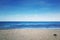 Beach and Sea Horizon at Miyakojima, Japan