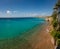 Beach and sea view