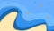 beach and sea water background pattern