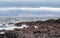 From the Beach at Seamill To Arran Mountains