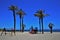 Beach Serena from Roquetas de Mar Almeria Andalusia Spain