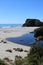 Beach at Ship Creek, West Coast, South Island, NZ
