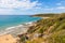 Beach and shoreline in Agnes Water, Queensland