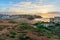 Beach Sidi Mohammed Ben Abdellah at sunset. Morocco