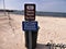 Beach sign, Gulfport, Florida