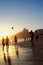 Beach Soccer Brazilians Playing Altinho in the Waves