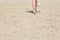 Beach soccer legs