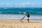 Beach souvenir seller Mozambique