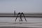 On the Beach of St. Peter-Ording in Germany