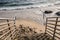 Beach Stairs in La Jolla, California