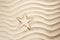 Beach starfish print white caribbean sand summer