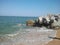 BEACH WITH STONES