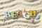 Beach Summer Holiday Vacation Sand Seashell Relaxation Concept