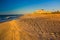 The beach at sunrise at Edisto Beach, South Carolina.