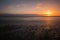 Beach Sunset at Carlsbad, CA