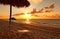 Beach at sunset, Varadero