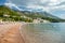 Beach Sveti Stefan in Montenegro