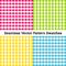 Beach Tablecloth Patterns, four seamless swatches