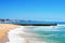 Beach of Tamariz in Estoril, Portugal