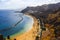 Beach Tenerife Summer Playa de Las Teresitas Atlantic Ocean Landscape Mountains Village City Resort View