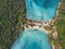 beach in Thailand, aerial view of Ko Ngam island near Koh Chang, Trat