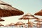 Beach Thatched Parasols