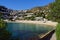 Beach in a town of Costa Brava