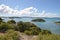 Beach at vacation resort of Antigua, Carribean