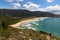 Beach, vgetation, lake, forest and rocks in the wild Lagoinha do Leste beach