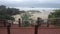 Beach - View of Coolangatta Beach from the deck, QLD, Australia