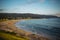 beach view in the morning in Australian coastal village