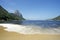 Beach View of Sugarloaf Mountain Rio de Janeiro Brazil