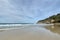 Beach views from a tropical island paradise off Queensland, Australia