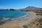 Beach and village La Isleta del Moro Almeria Spain