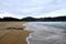 Beach of Villaviciosa in Spain